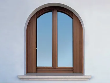 KLIMA 80 - Oak casement window by CARMINATI SERRAMENTI - view 2